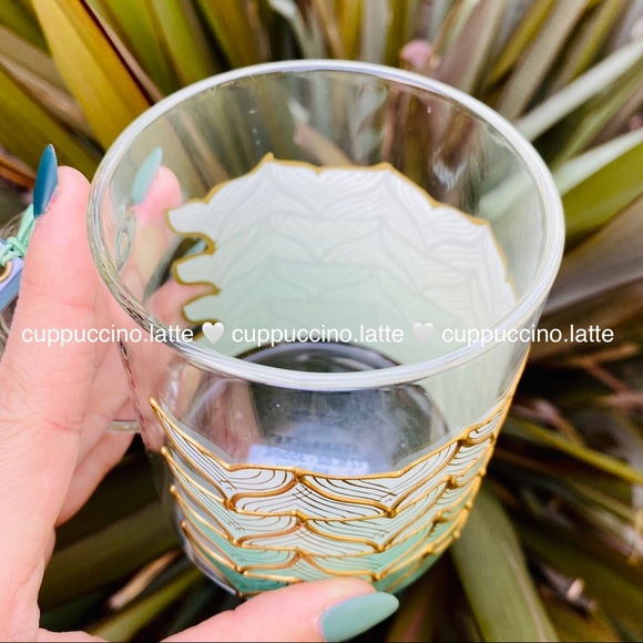 🧜‍♀️LAST FEW🧜‍♀️Starbucks 50th Anniversary Siren Tail Glass Mug - Picture 4 of 7